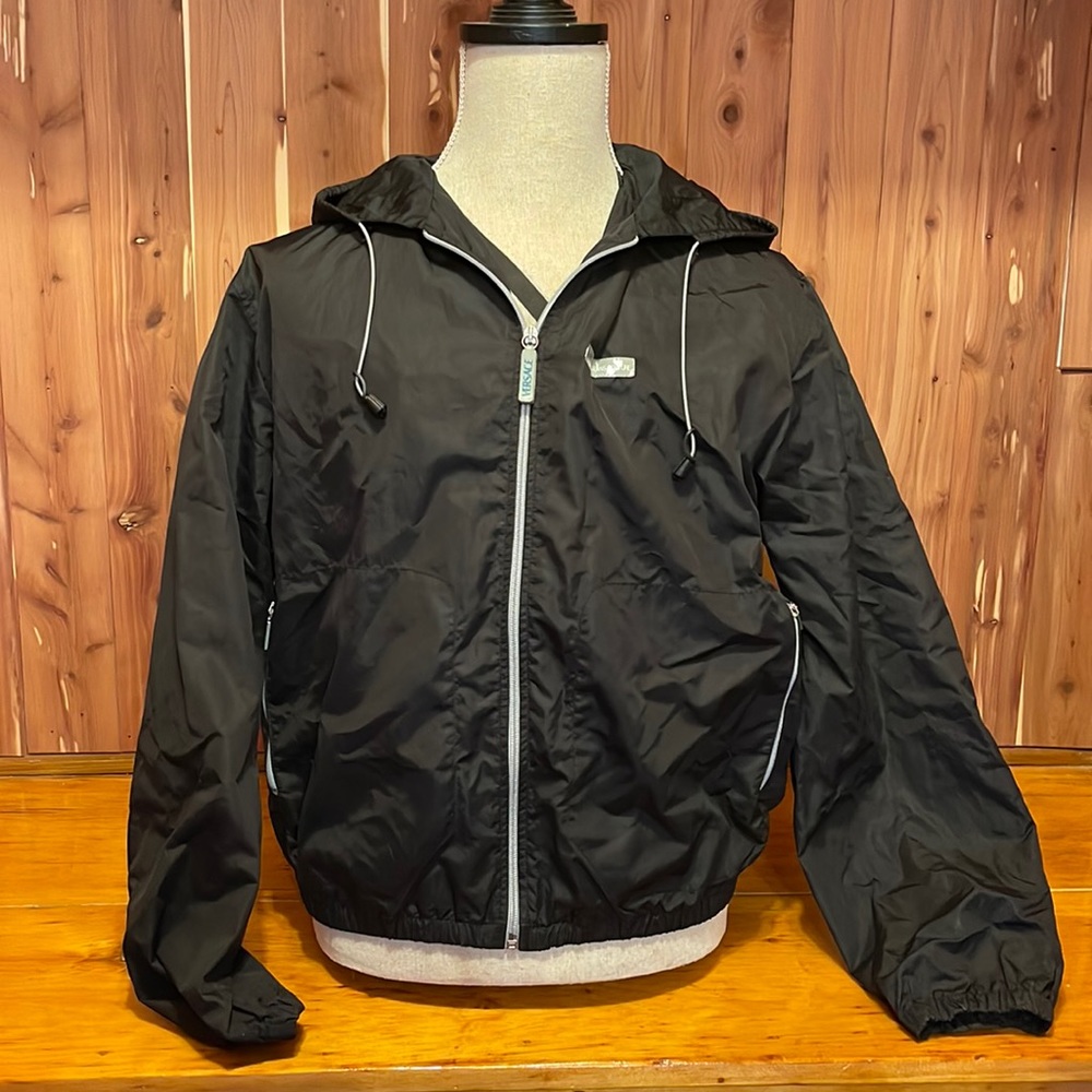 Versace Jeans Couture lightweight hooded jacket Medium